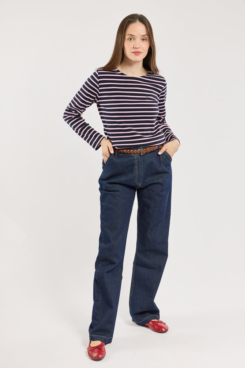 armor-lux-lesconil-marini-re-femme-coton-pais-260g-m-7 image 2