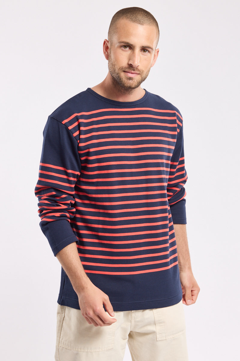 armor-lux-marini-re-manches-longues-amiral-coton-pais-homme image 4