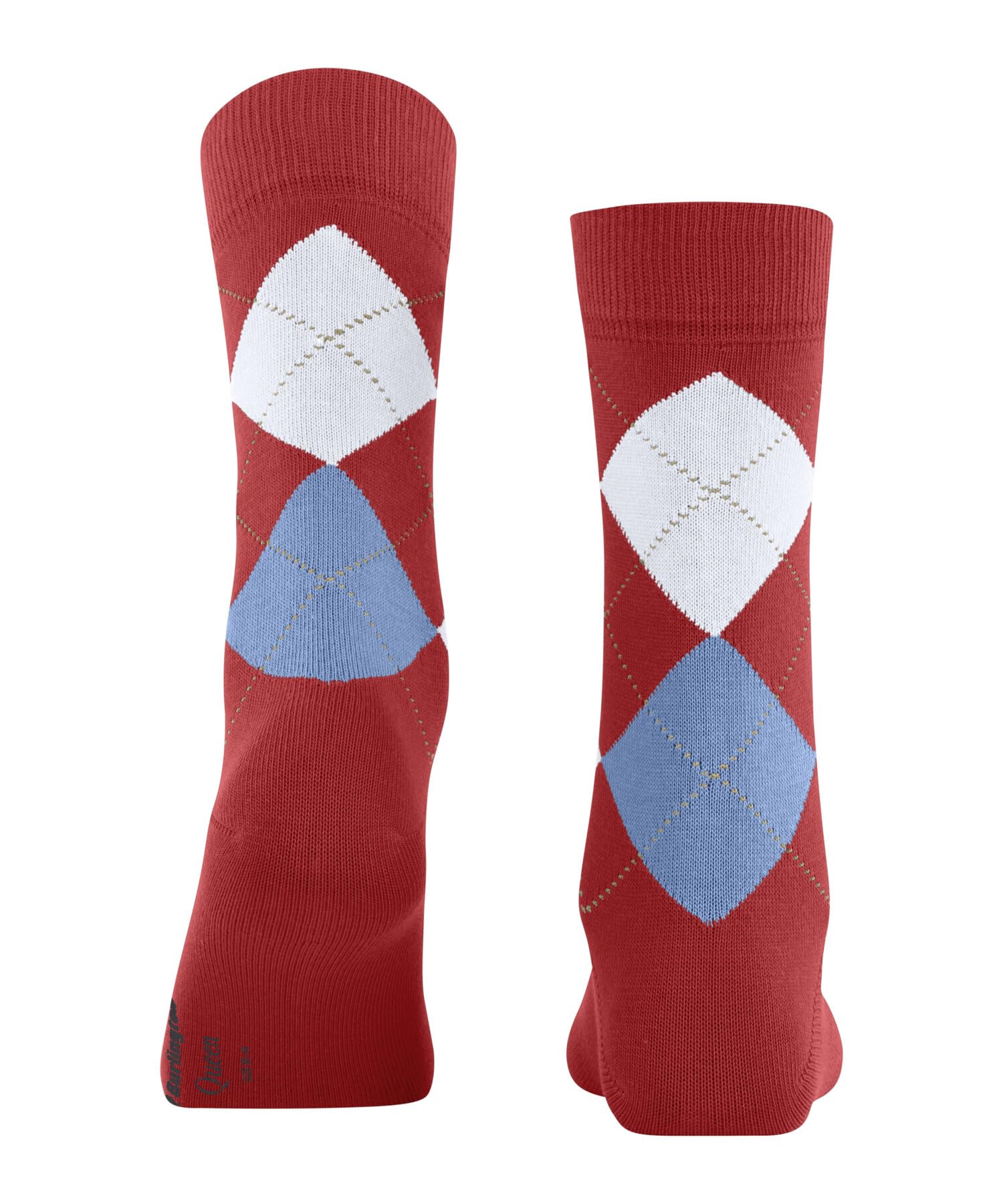 burlington-queen-chaussettes-femme-rouge-tulip-8081-36-41 image 2