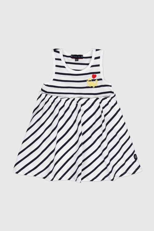 armor-lux-robe-ray-e-sans-manches-b-b-coton image 2