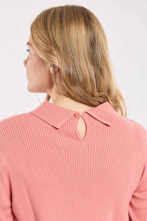 armor-lux-pull-col-polo-femme-coton-coupe-slim image 6