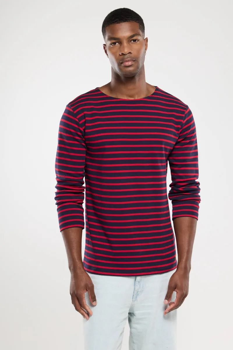 armor-lux-marini-re-homme-coton-pais-260g-m-col-bateau-2 image 1
