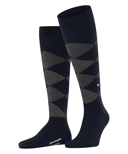 burlington-edinburgh-chaussettes-longues-homme-bleu-marine-6123-40-46 image 7