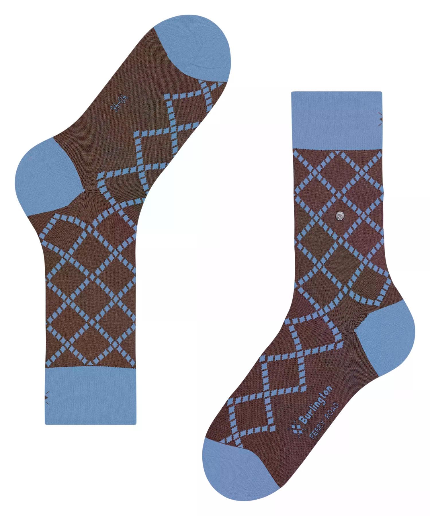 burlington-ferry-road-chaussettes-homme-40-46-marron-hazelnut image 6