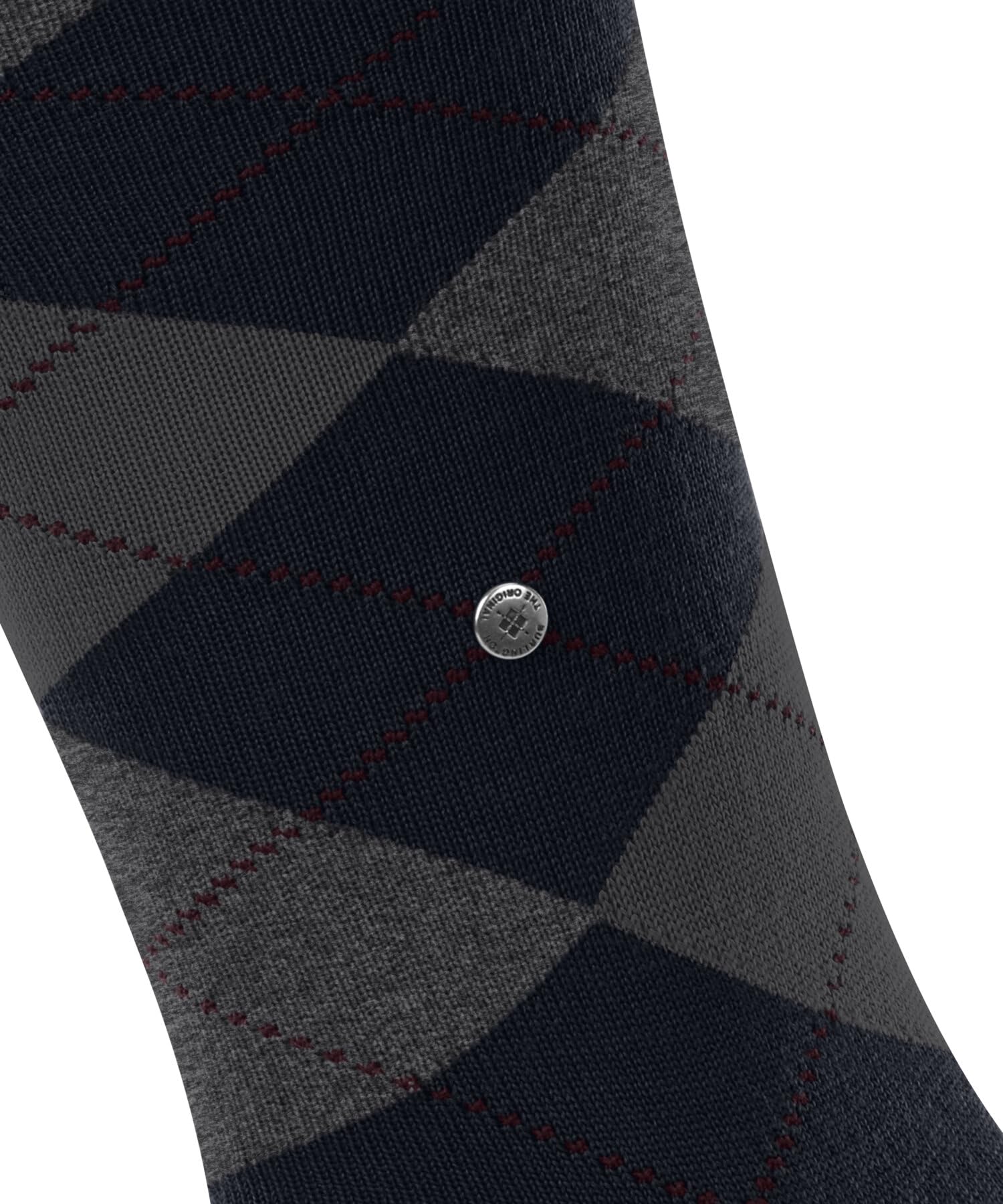 burlington-edinburgh-chaussettes-longues-homme-bleu-marine-6123-40-46 image 5