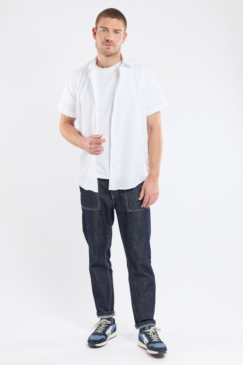 armor-lux-chemise-coupe-confort-homme-coton-manches-courtes image 1