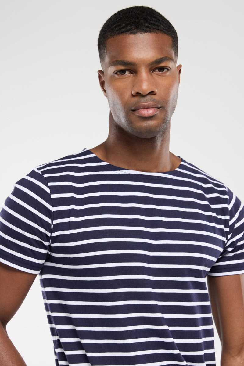 armor-lux-h-ritage-marini-re-homme-manches-courtes-coton-l-ger-145g-m image 2