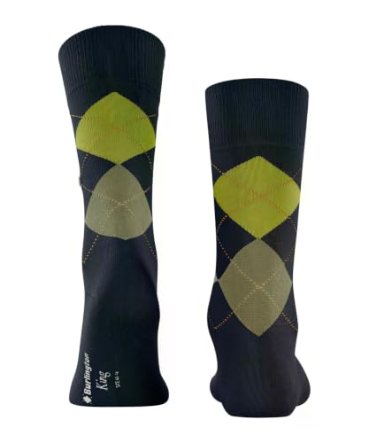 burlington-king-chaussettes-homme-coton-bleu-marine-6125-40-46 image 7