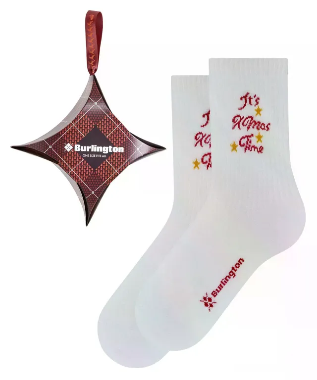 burlington-x-mas-giftset-chaussettes-femme-coton-bo-te-toile-cadeau image 1
