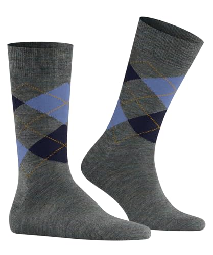burlington-edinburgh-melange-chaussettes-homme-laine-bleu-cornflower-blue-6337-4 image 8