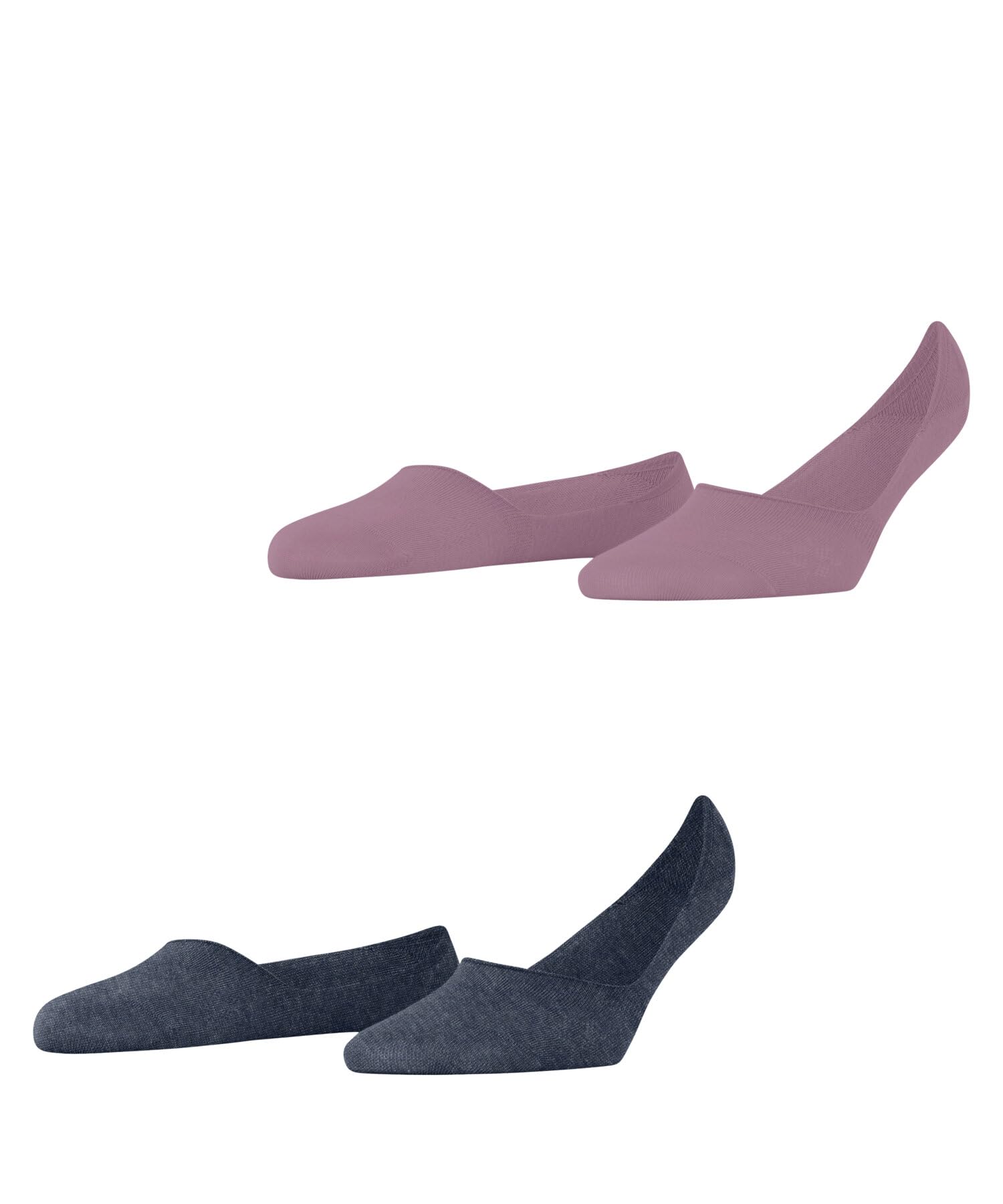 burlington-everyday-multipack-femme-2-paires-invisibles-rose-powder-pink-41-42 image 1