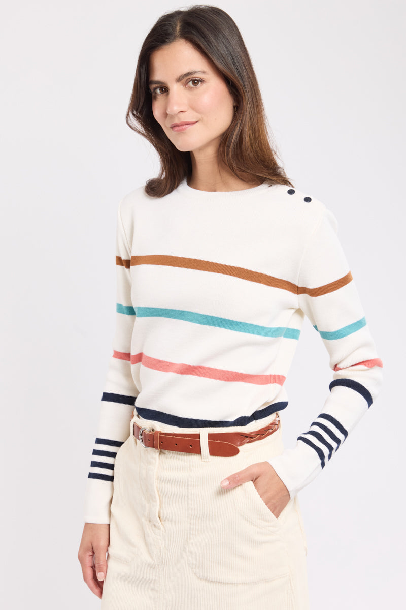 armor-lux-pull-marin-ray-deauville-femme-laine image 1