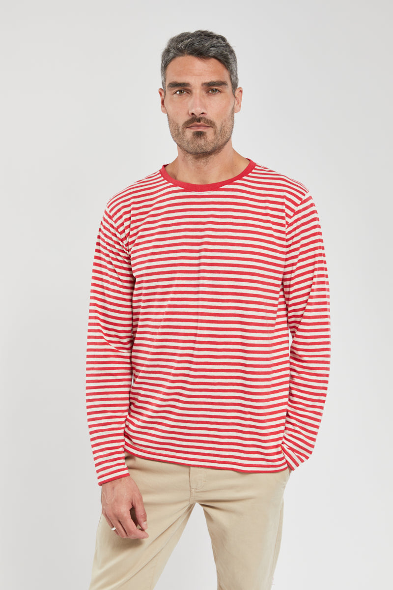 armor-lux-marini-re-h-ritage-homme-coton-lin-fines-rayures image 1