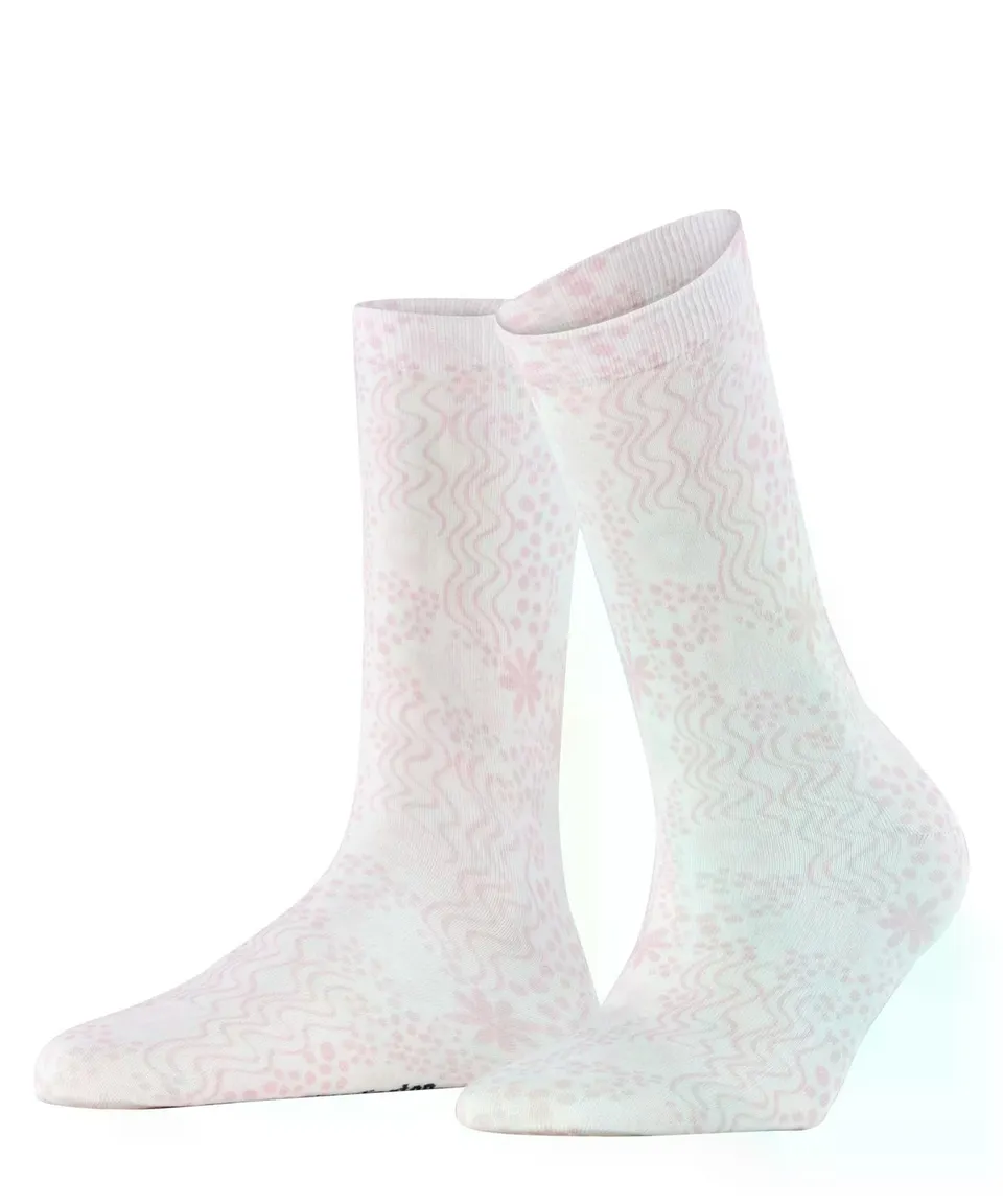 burlington-underwater-chaussettes-femme-blanc-white-2008-36-41 image 1
