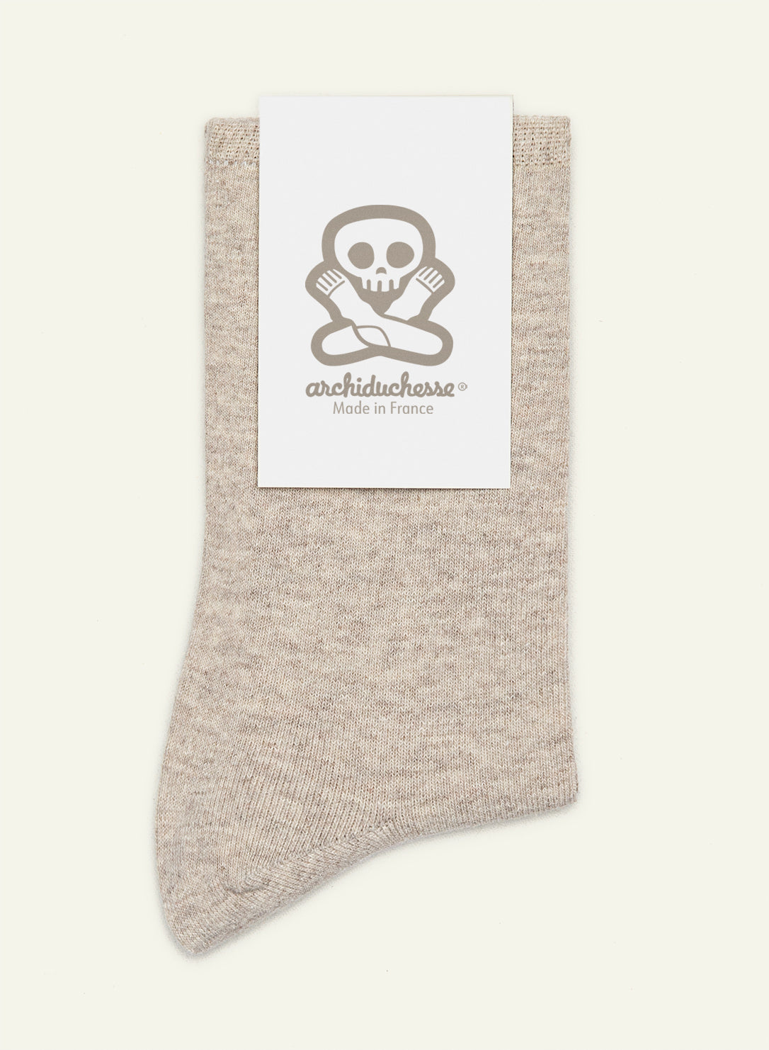 archiduchesse-greige-ta-thunberg-chaussettes-courte-recycl-e image 3