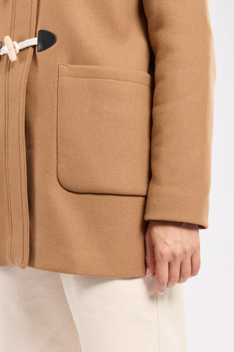 armor-lux-duffle-coat-femme-laine-capuche image 4