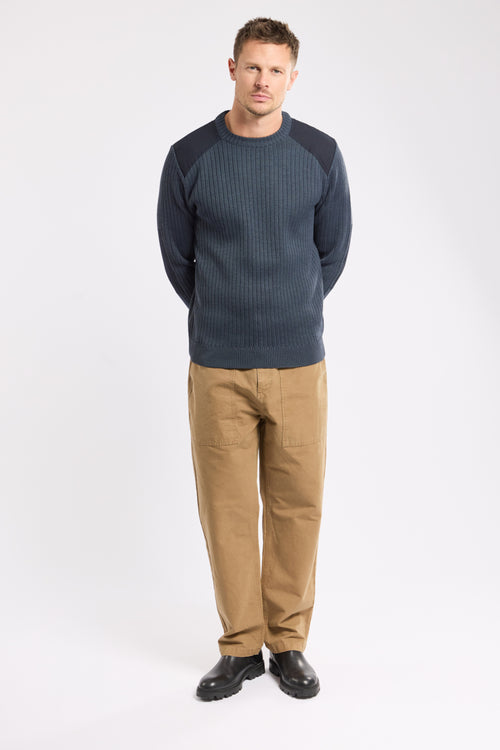 armor-lux-pull-military-homme-laine image 5