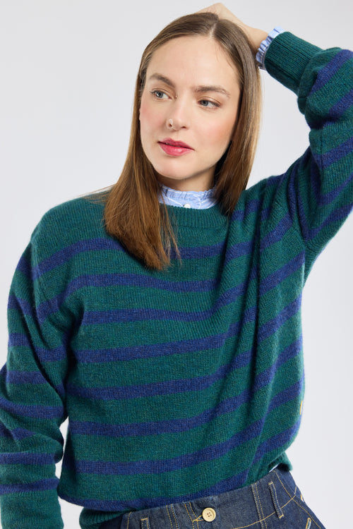armor-lux-h-ritage-pull-marin-ray-femme-alpaga-et-laine image 4