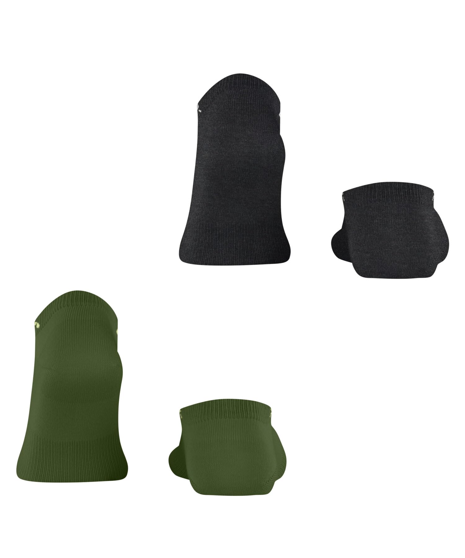 burlington-everyday-sneaker-chaussettes-basses-homme-vert-forest-7657-lot-de-2 image 2