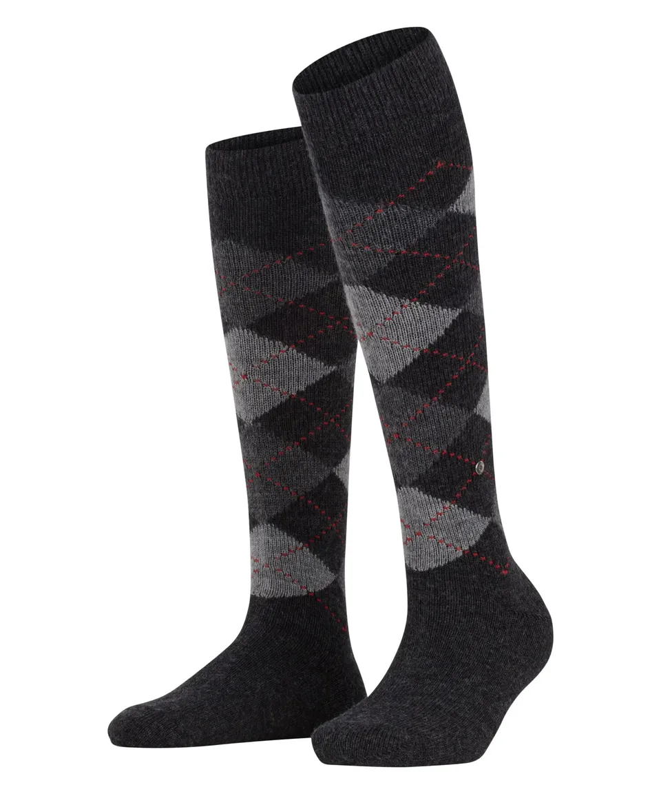 burlington-whitby-chaussettes-longues-femme-gris-anthracite-moulin-3087-36-41 image 1