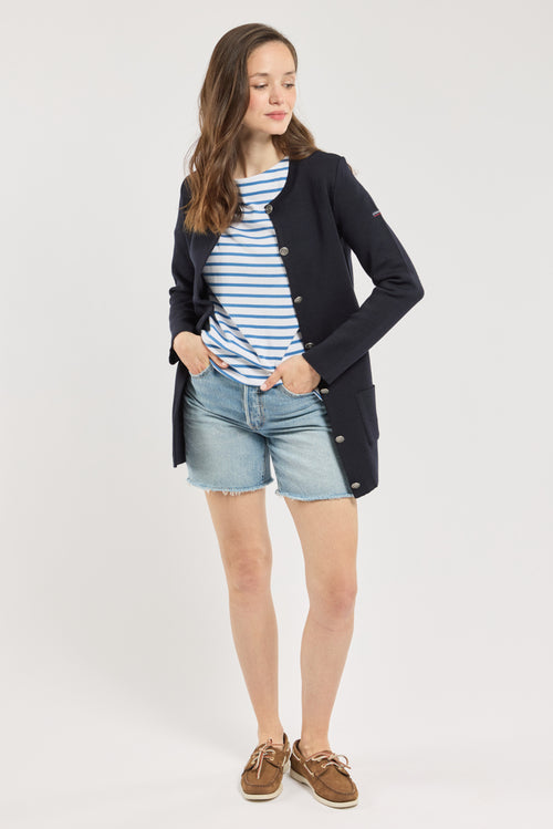armor-lux-cardigan-long-maille-milano-dense-h-ritage image 4