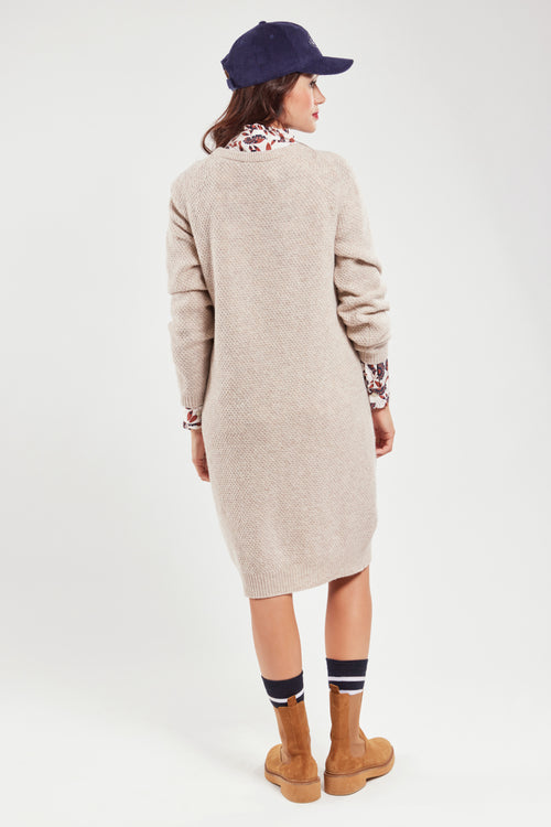 armor-lux-robe-pull-femme-laine-maille-d-tails image 3