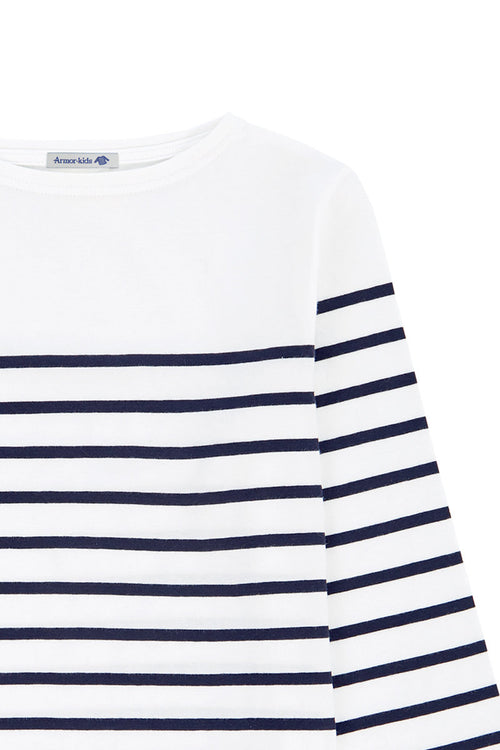 armor-lux-marini-re-enfant-ray-e-coton-l-ger-amiral image 3