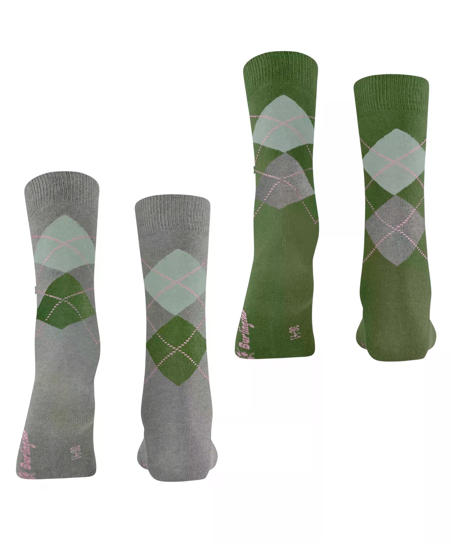 burlington-everyday-argyle-chaussettes-opaques-femme-coton-biologique image 2
