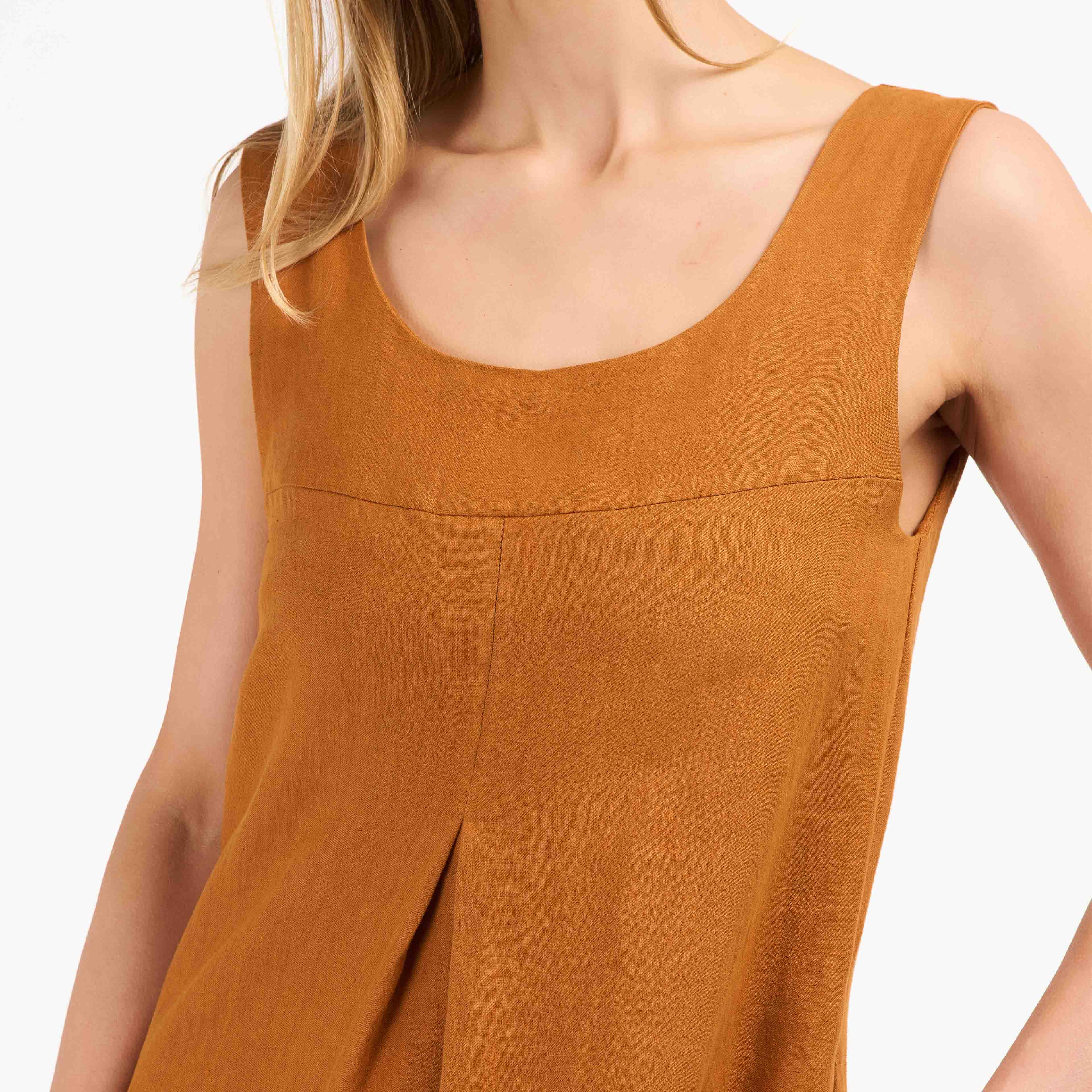 atelier-tuffery-suzanne-robe-longue-rouille-en-lin image 6