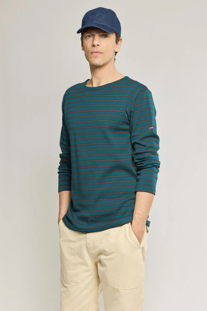 armor-lux-marini-re-homme-coton-pais-interlock-col-bateau image 1