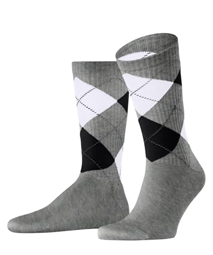 burlington-rib-court-chaussettes-homme-gris-light-heather-3223-40-46 image 8