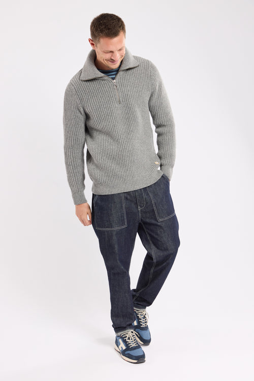 armor-lux-h-ritage-pull-col-zipp-homme-laine image 5