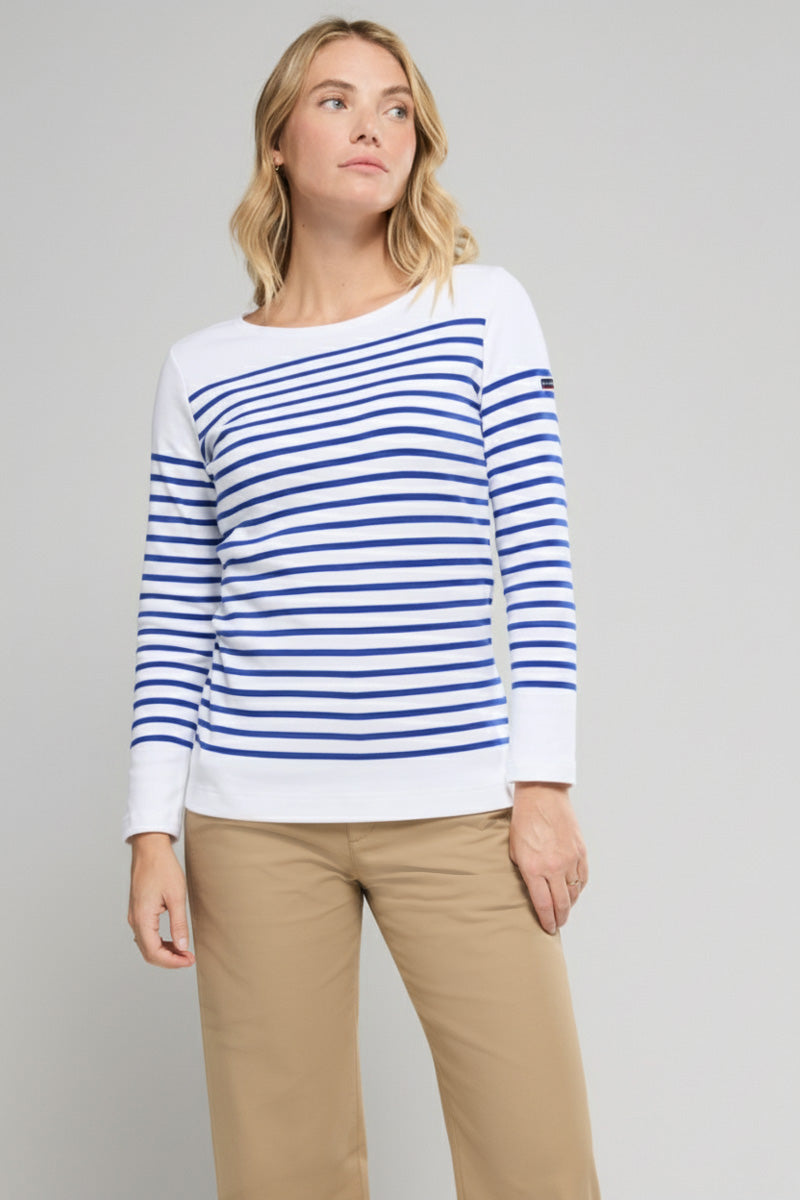 armor-lux-marini-re-amiral-coton-pais-21-rayures image 1