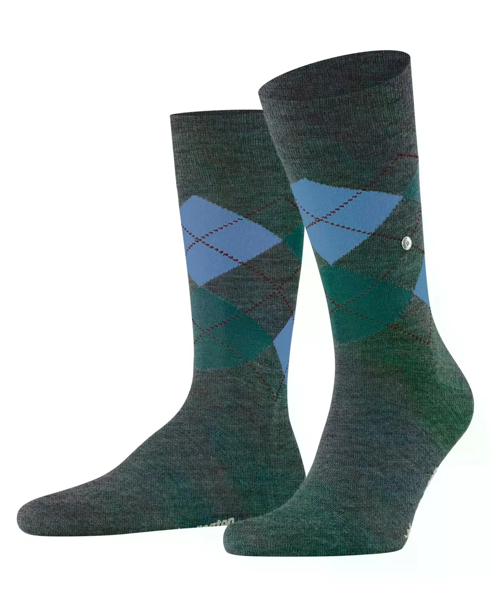 burlington-edinburgh-melange-chaussettes-homme-laine-respirante image 1