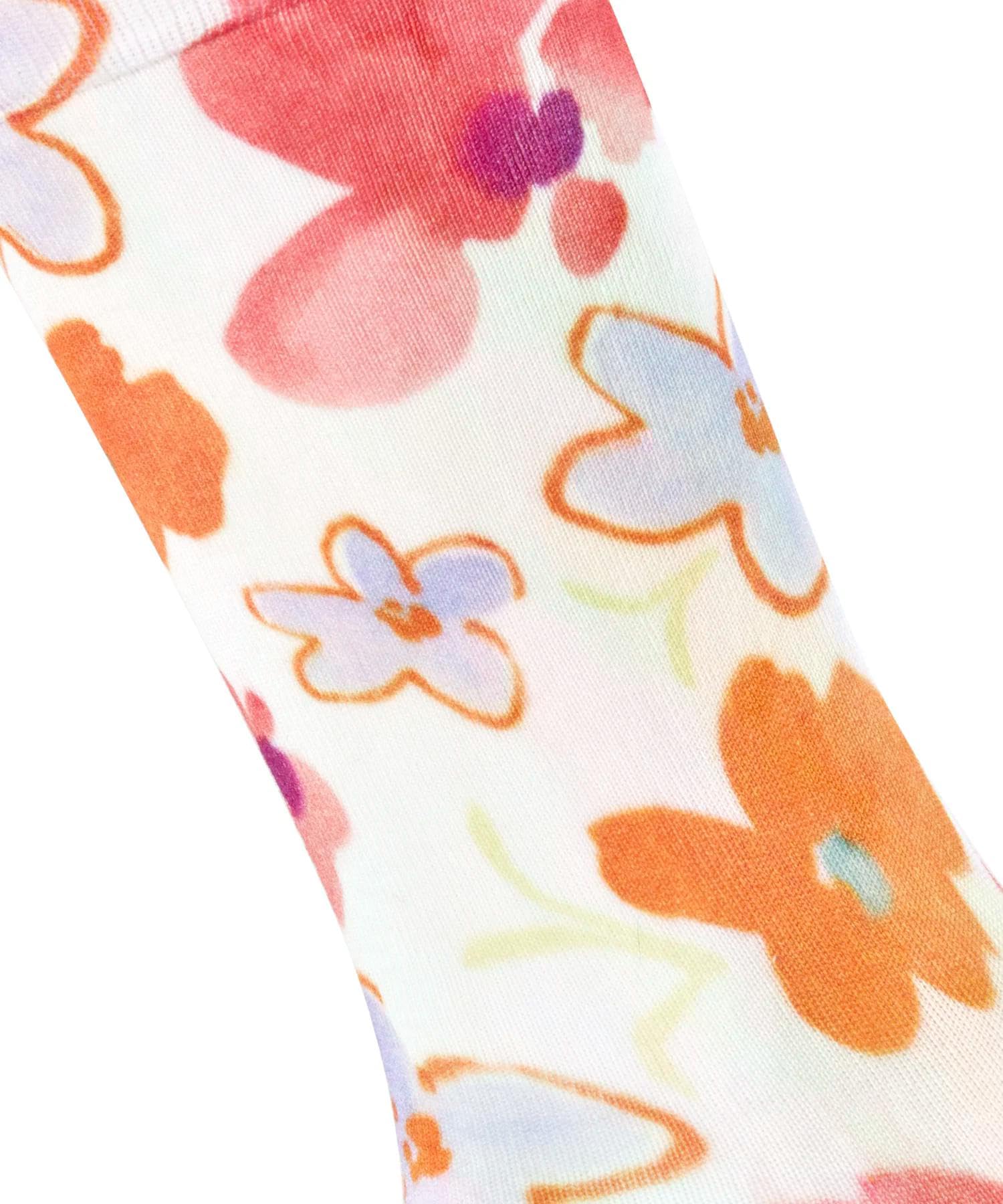 burlington-garden-bloom-chaussettes-femme-blanc-white-2009-36-41 image 5