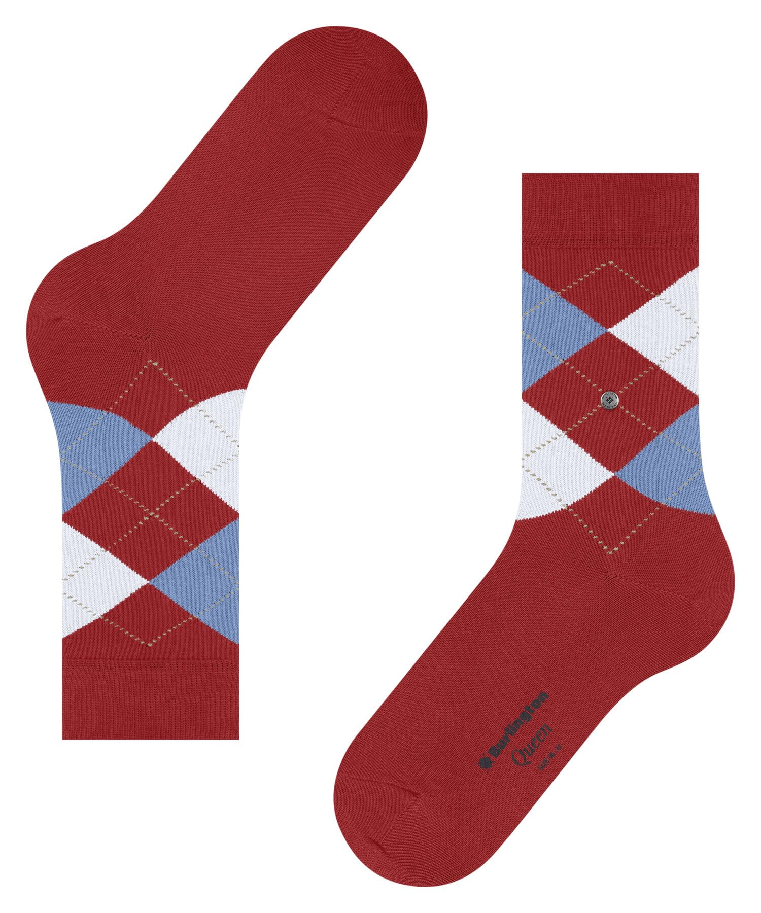 burlington-queen-chaussettes-femme-rouge-tulip-8081-36-41 image 6