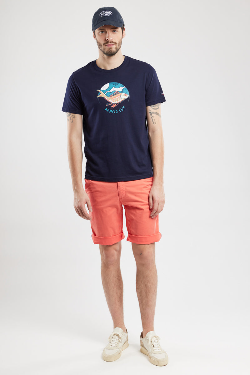 armor-lux-bermuda-homme-coton-coupe-droite-2 image 1