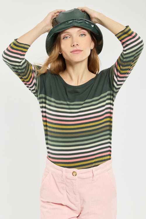 armor-lux-fouesnant-marini-re-femme-coton-10-couleurs-col-rond image 2