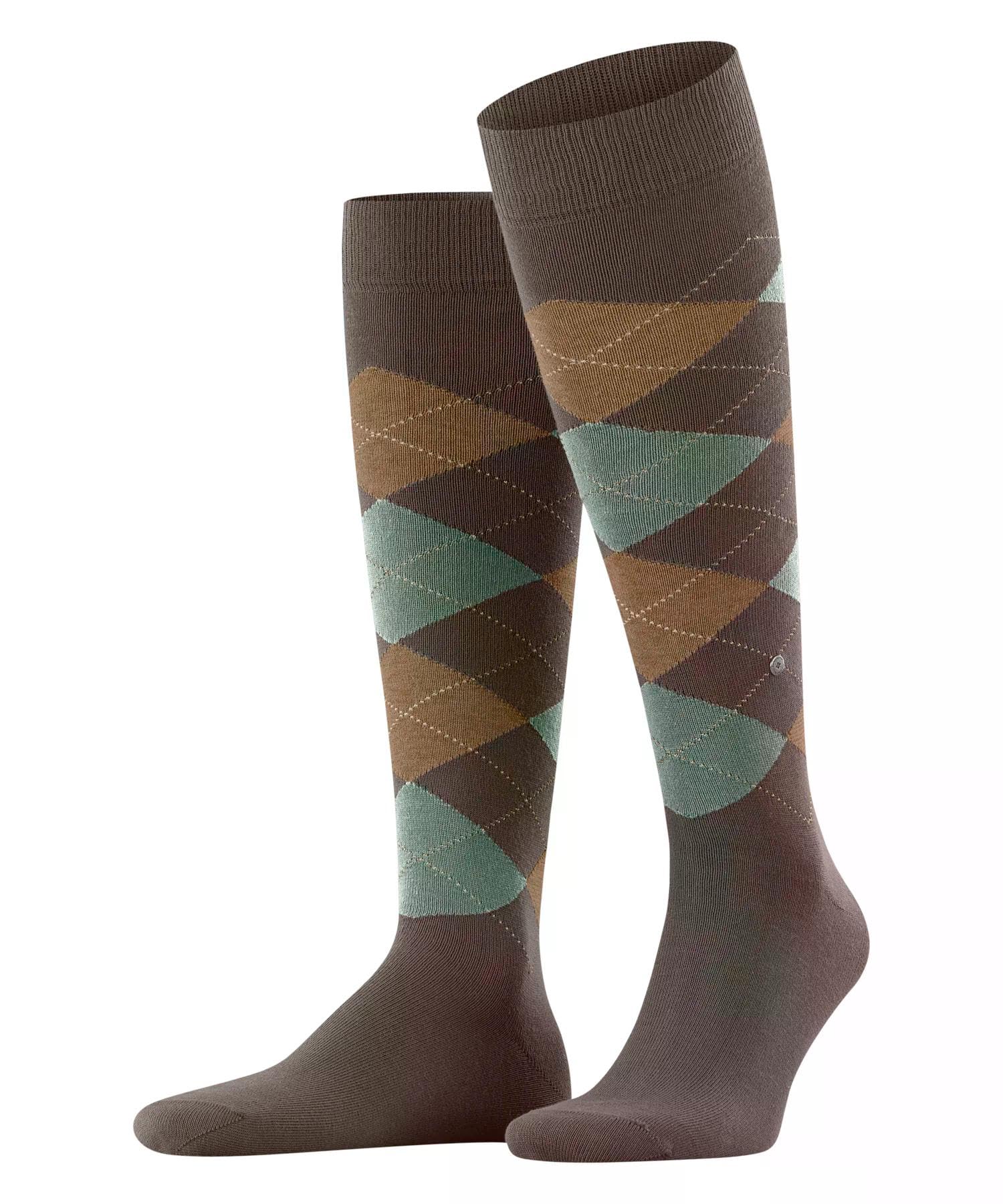 burlington-king-chaussettes-hautes-homme-coton-bio-argyle image 8