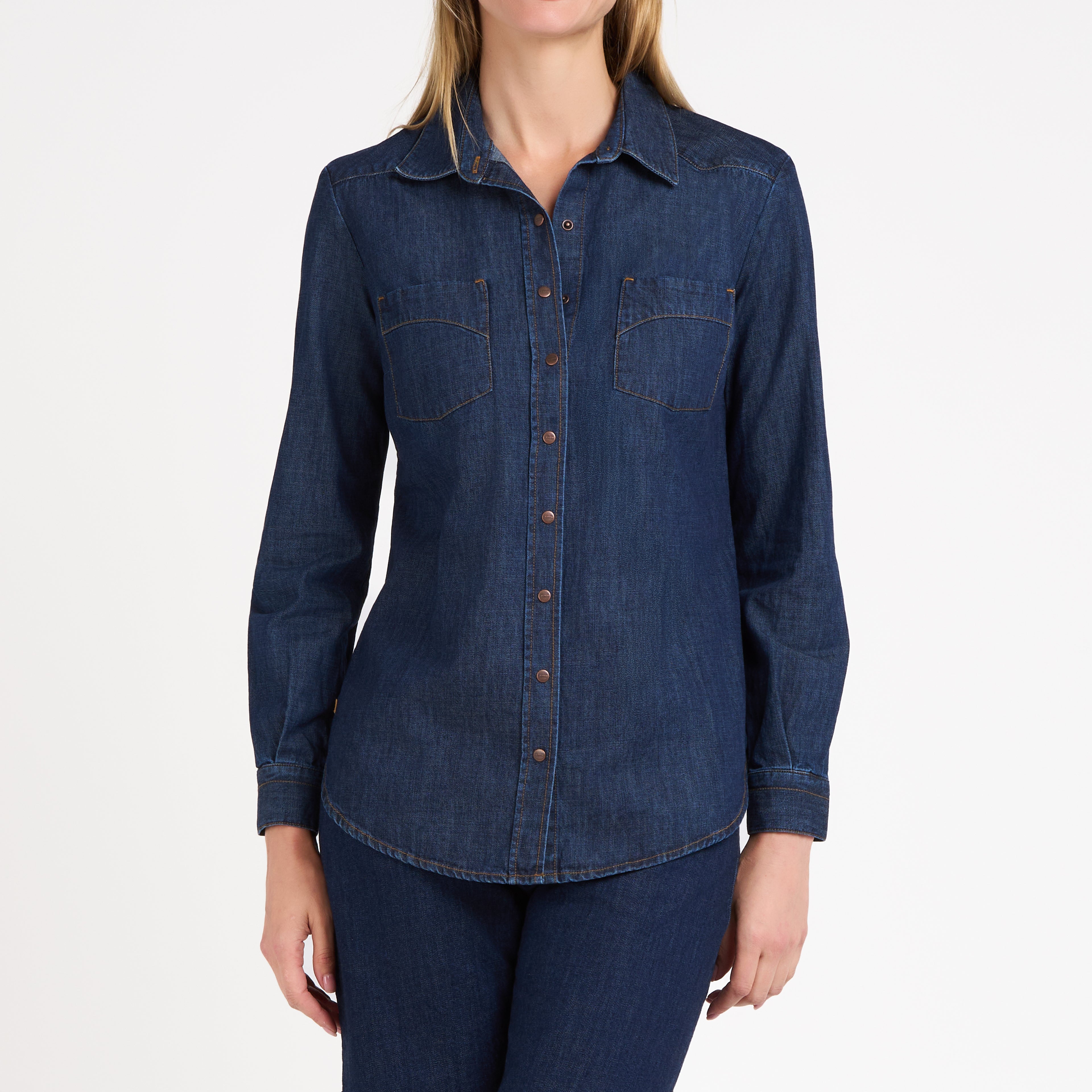 atelier-tuffery-chemise-femme-jean-brut-western-c-vennes image 2