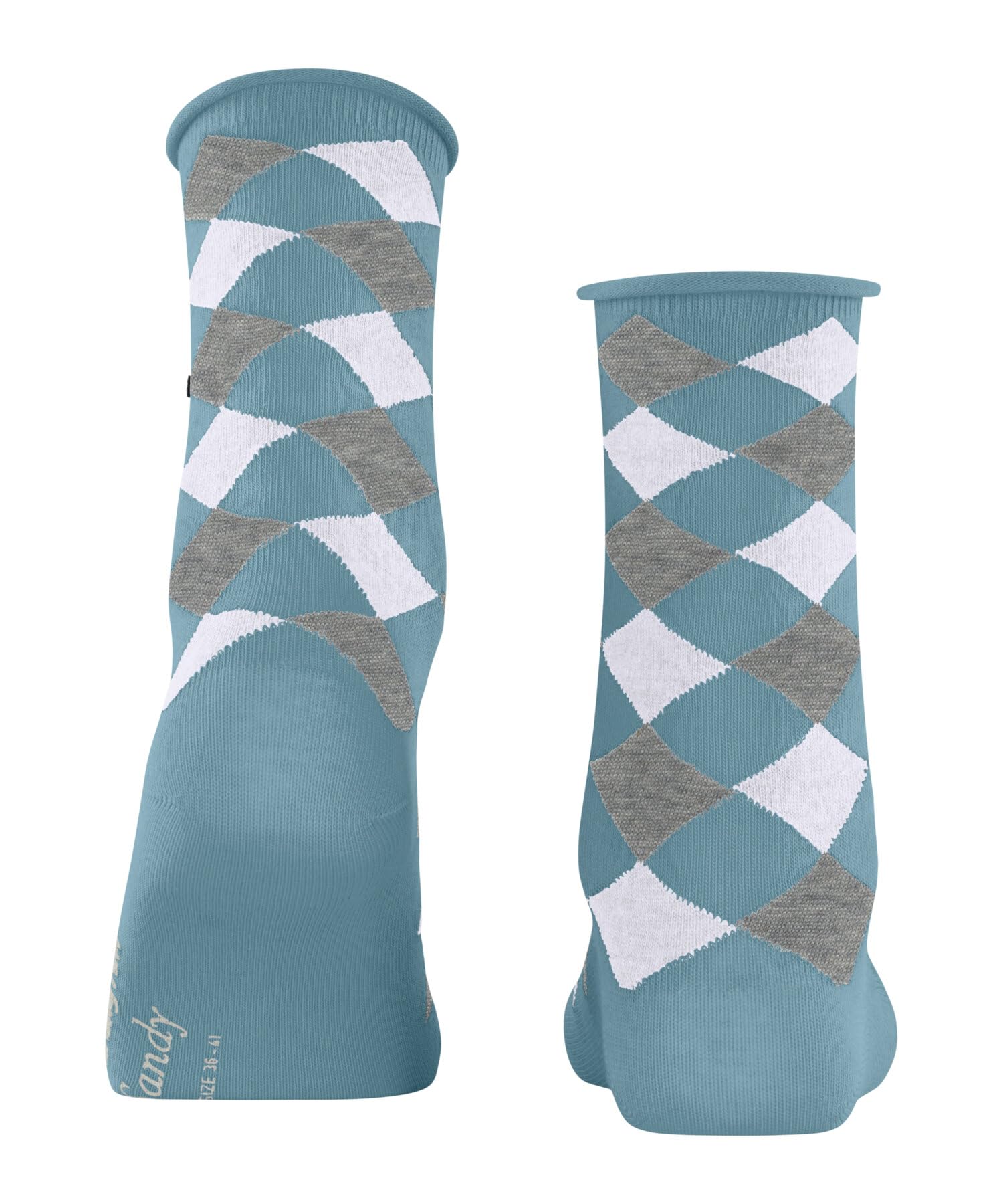 burlington-sandy-chaussettes-femme-coton-fantaisie-bleu-key-largo-6852-36-41 image 2