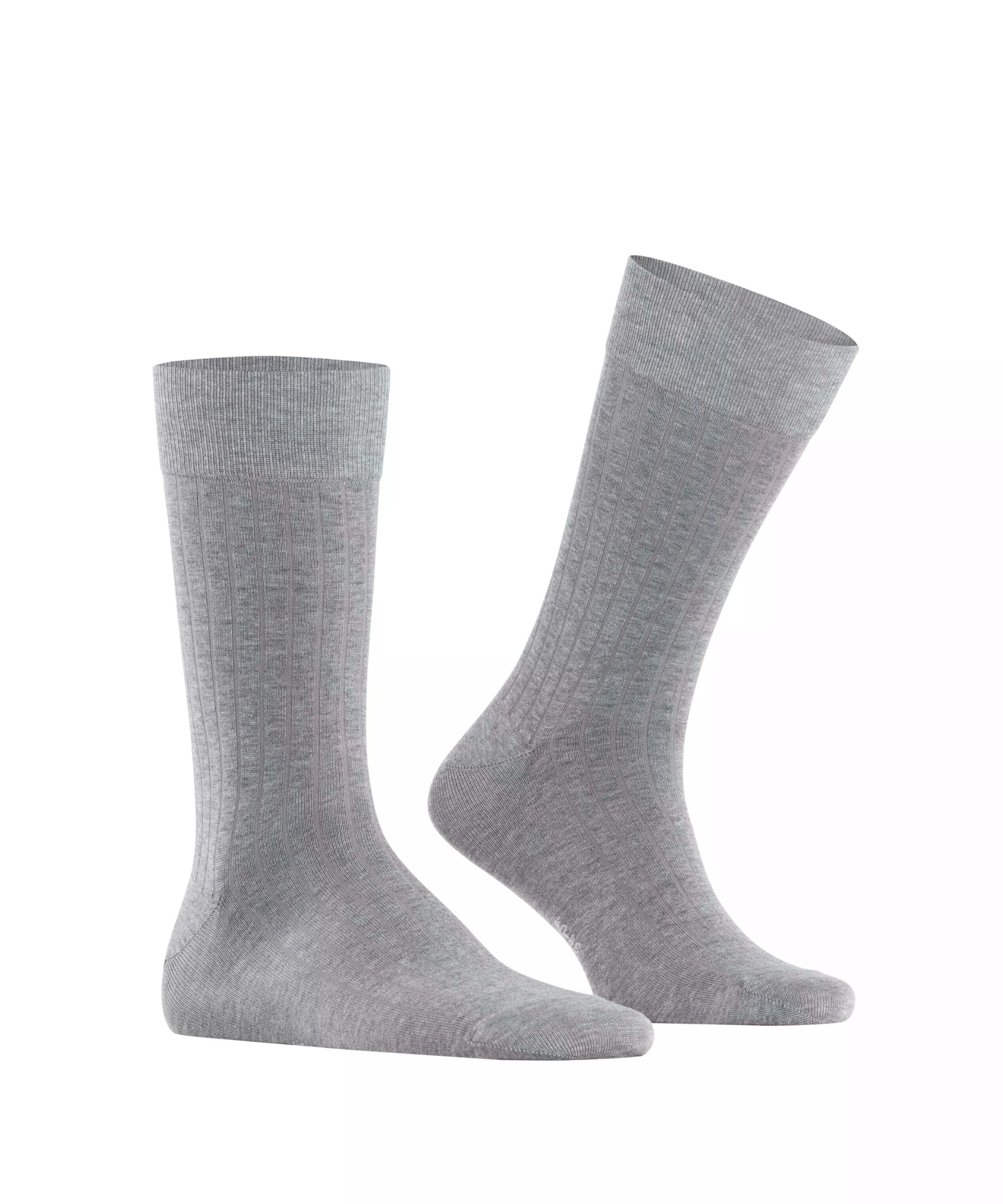 burlington-duke-street-chaussettes-homme-gris-steel-melange-3165-40-46 image 5