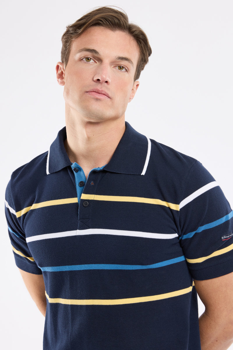 armor-lux-polo-ray-coton-piqu-jersey-homme image 2