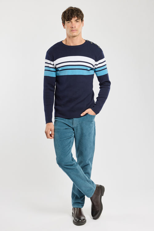 armor-lux-pull-marin-deauville-homme-100-coton image 4