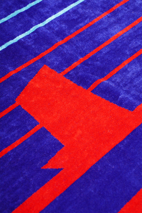 armor-lux-serviette-de-plage-100x180-cm-tricolore-100-coton image 4