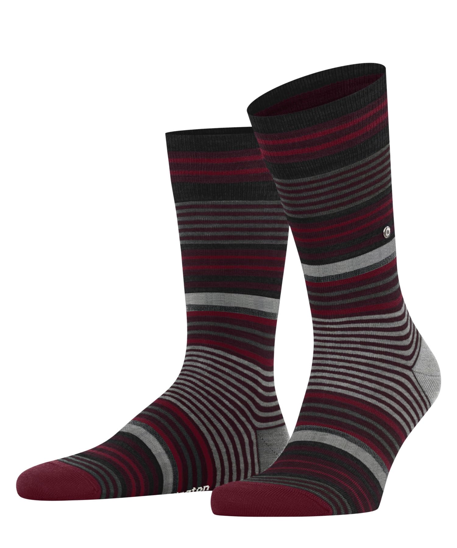 burlington-stripe-mi-bas-homme-opaque-laine-vierge-rayures image 6