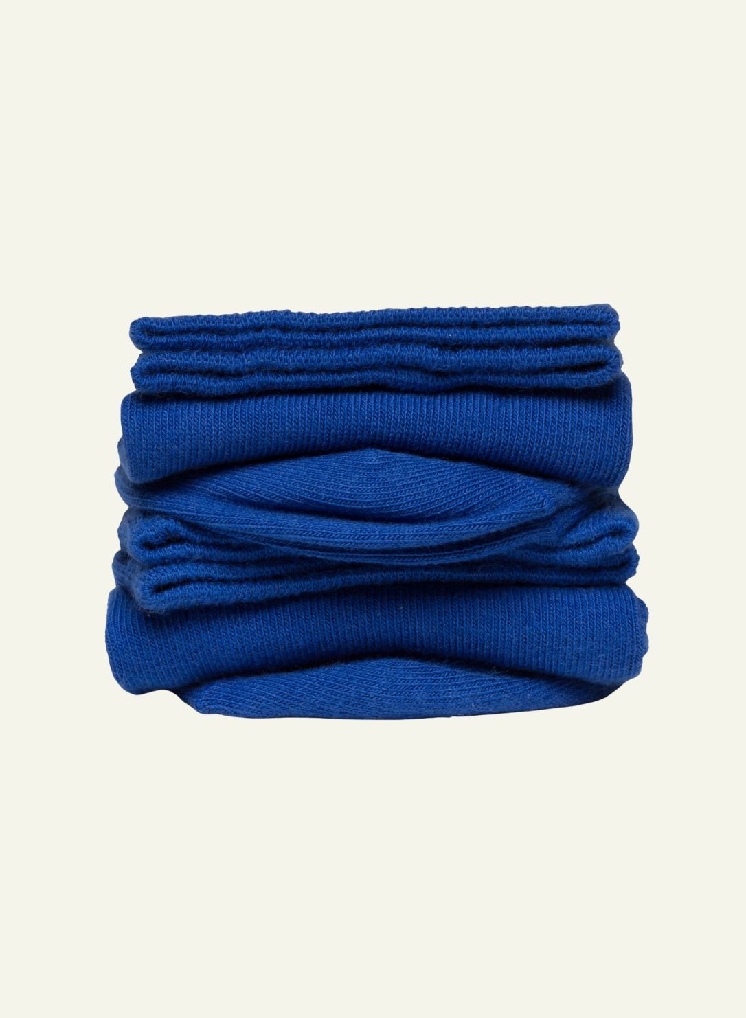 archiduchesse-courte-chaussettes-coton-bleu-monochrome image 1