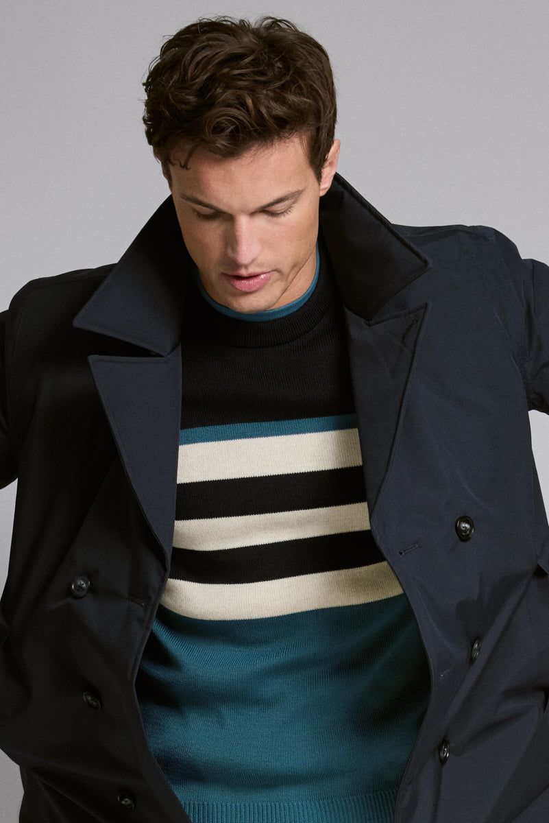 armor-lux-pull-marin-bloc-color-homme-50-laine image 5