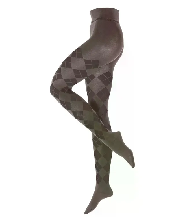 burlington-elegant-essence-collants-femme-coton-marron-maple-brown-5321-44-46 image 1
