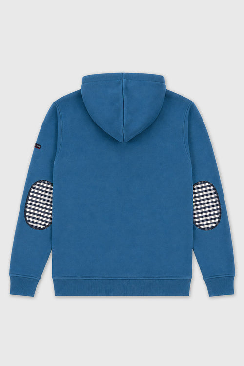 armor-lux-fil-sweat-capuche-unisexe-molleton-gratt-patches-coudes image 4